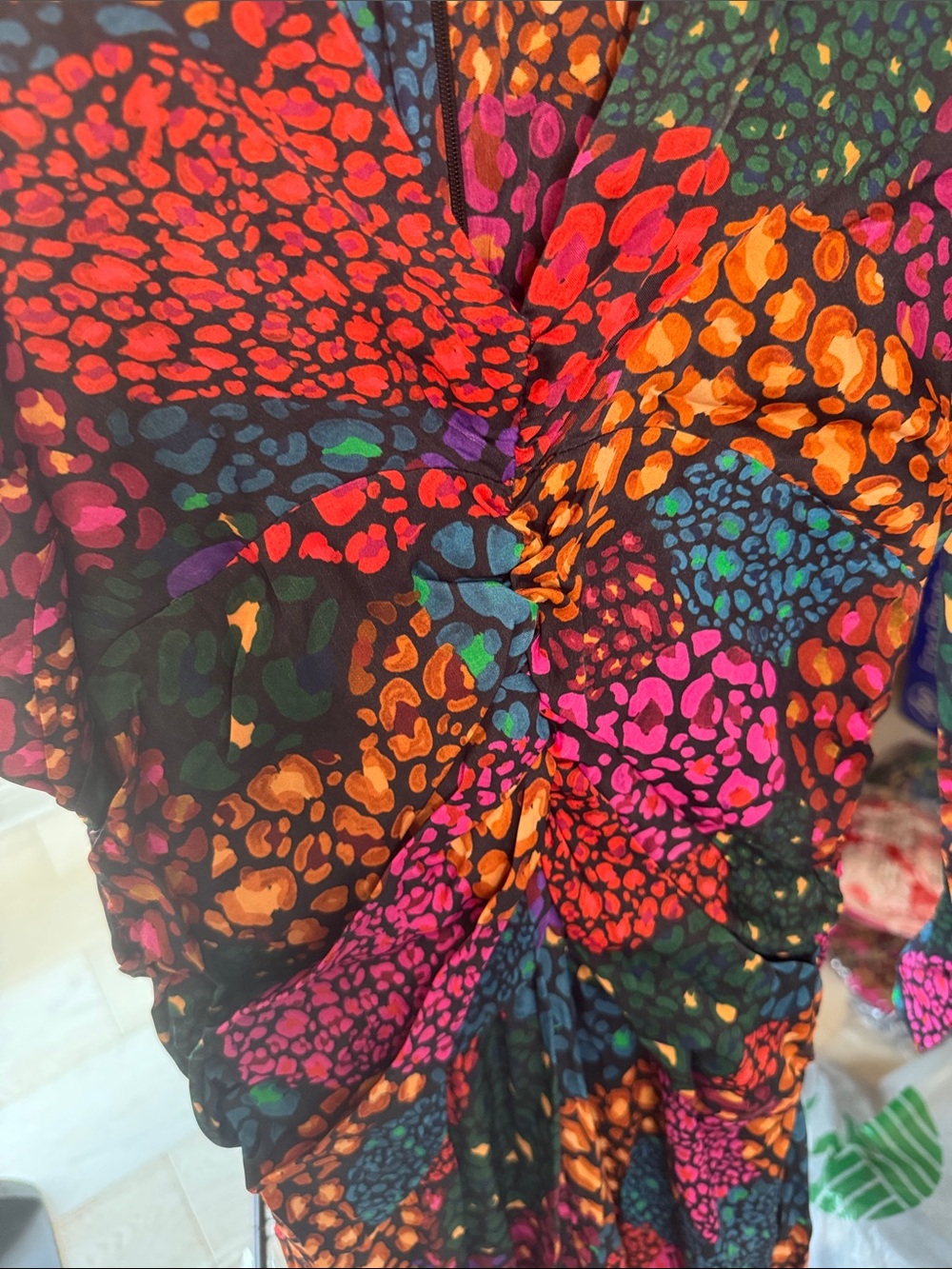 FARM Rio Multicolor Leopard Print Maxi Dress - Picture 4 of 10